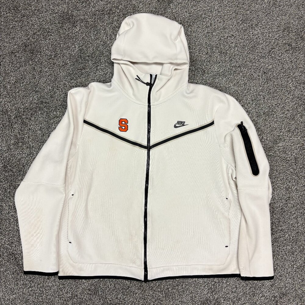 Nike Syracuse Tech Fleece Full-Zip Hoodie, Size XL (Damage - Read description!)